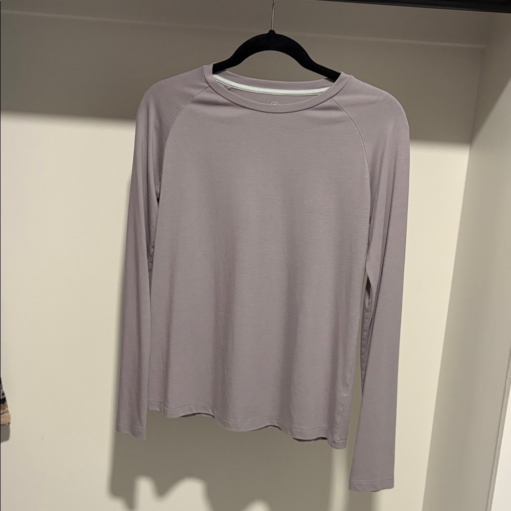Free Fly Women's Grey Long Sleeve Top. Size Small